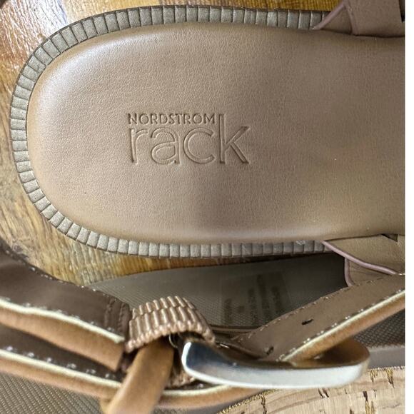 Nordstrom Rack Women’s Cork Wedge Summer Sandals – Tan – Size 9 – NWOB - Picture 9 of 9